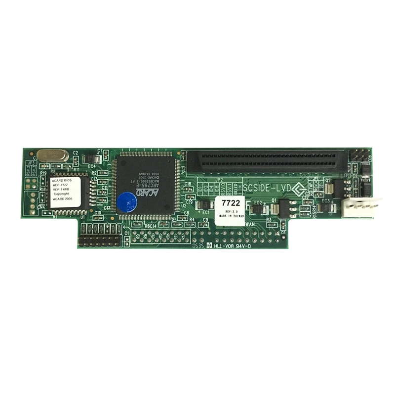 

AEC-7722 IDE To SCSI 68-pin IDE To LVD SCSI Bridge Adapter Card IDE To 68-pin SCSI Storage Controller Adapter Card