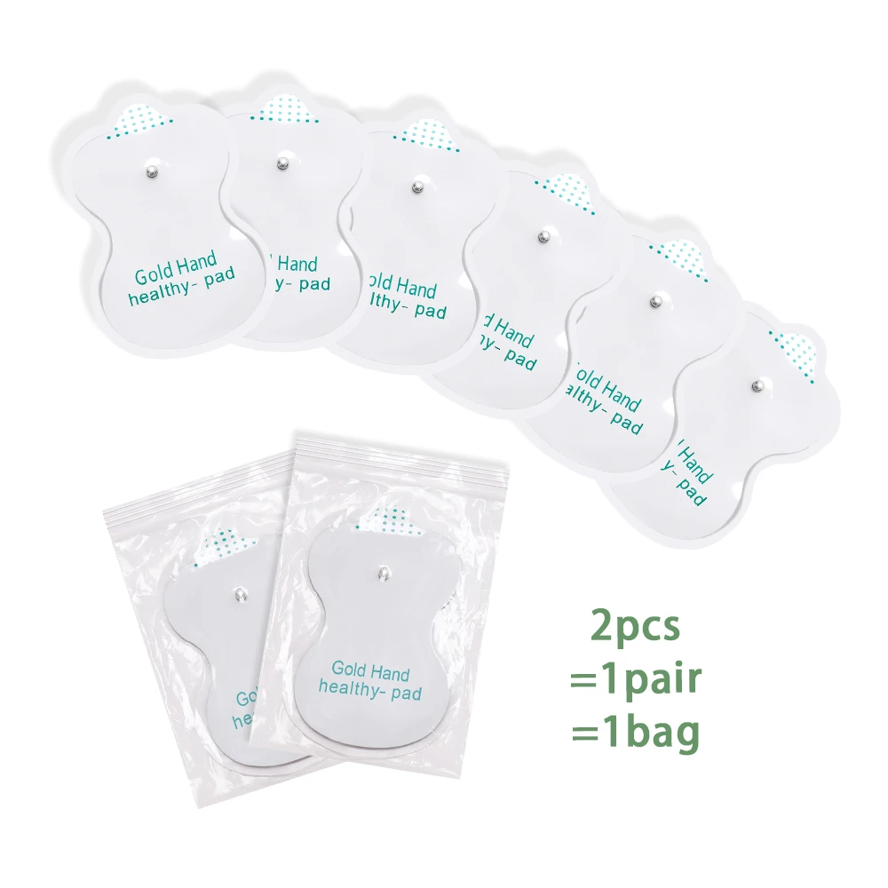 EMS Electrode Pads for Physiotherapy Slimming Massager Reusable Self Adhesive Gel Electrode Pad Tens Pulse Massage Stickers