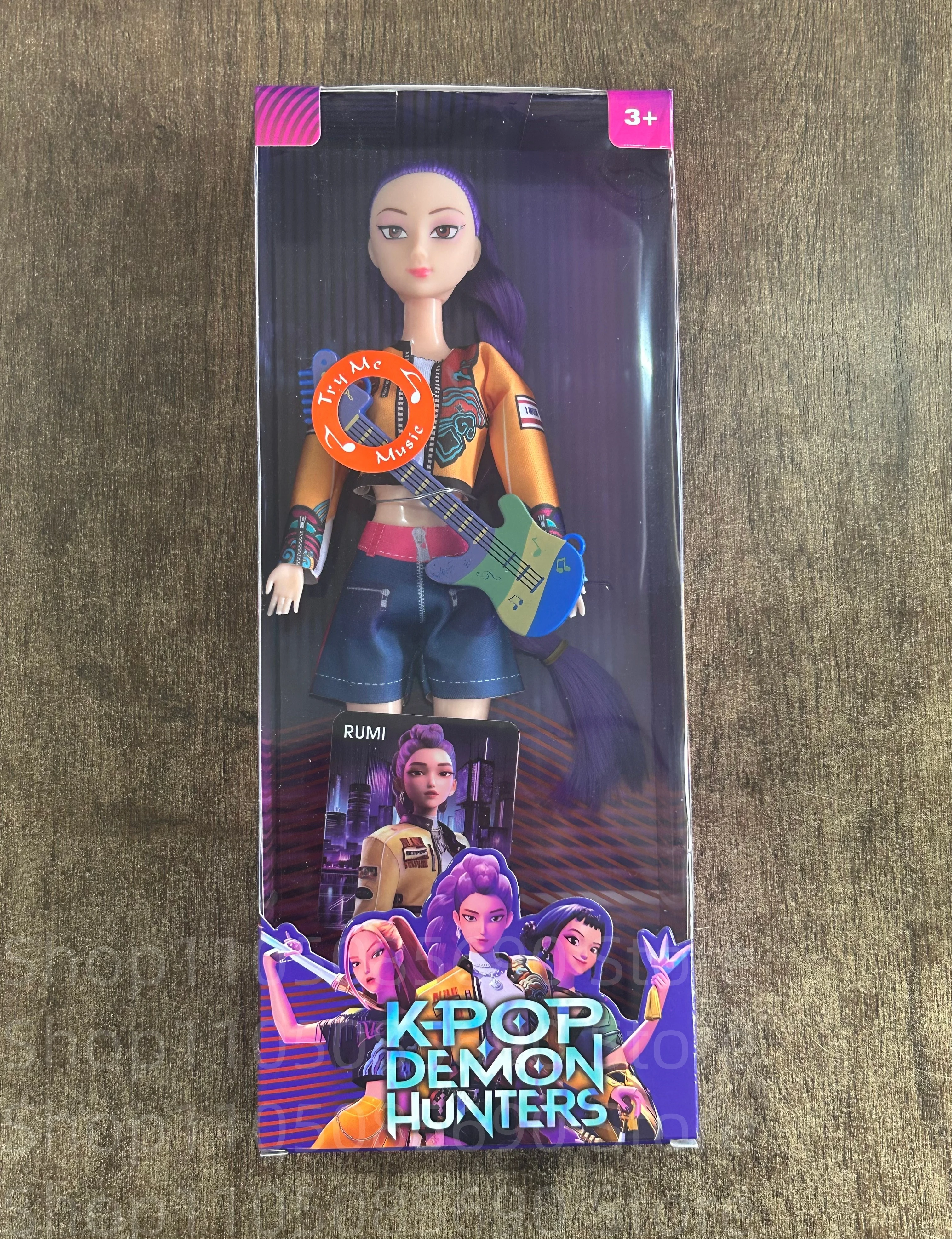 جديد الموسيقى نمط أنيمي KPop شيطان الصيادين دمية لعبة من الفينيل رومي ميرا زوي شخصية قناع الفينيل تمثال هدية عيد ميلاد مروحة نادي الهدايا #6