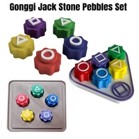Interesting Gonggi Korean Game Stone Catching Toy, Gonggi 5PCS Gong Gi Game Korean Gonggi Game Jack Stone Pebbles Set