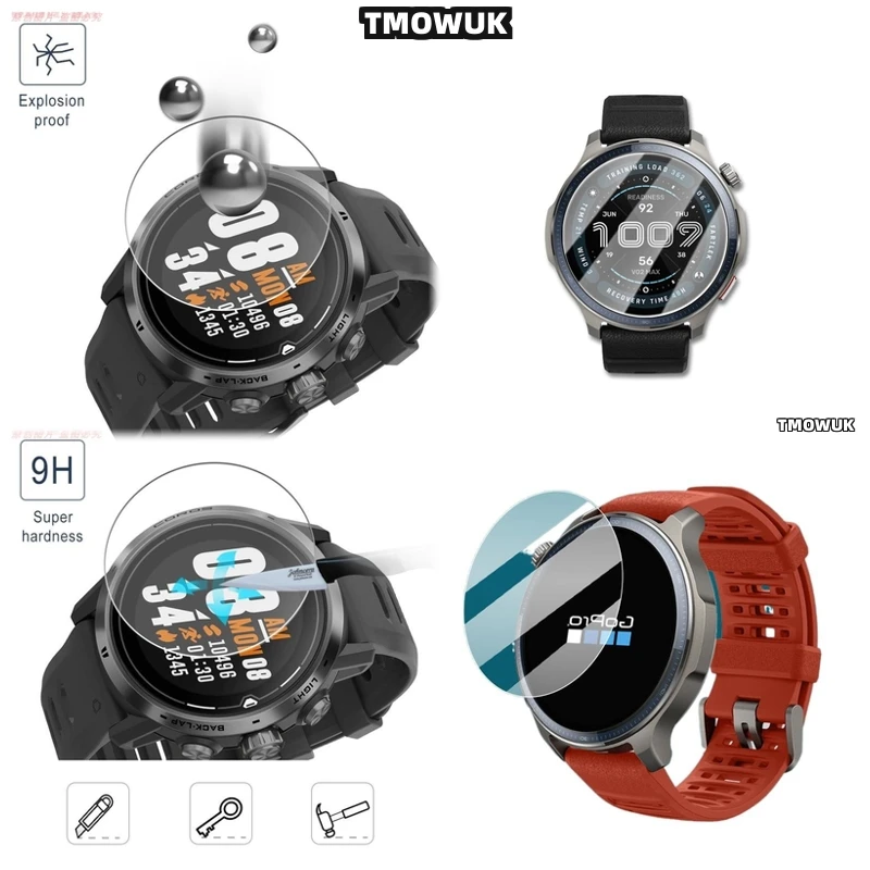 

For Amazfit Balance 2 Balance2 9H Hardness HD Clear Screen Protector, Anti-Scratch, Bubble-Free, Ultra-Thin Tempered Glass Watch