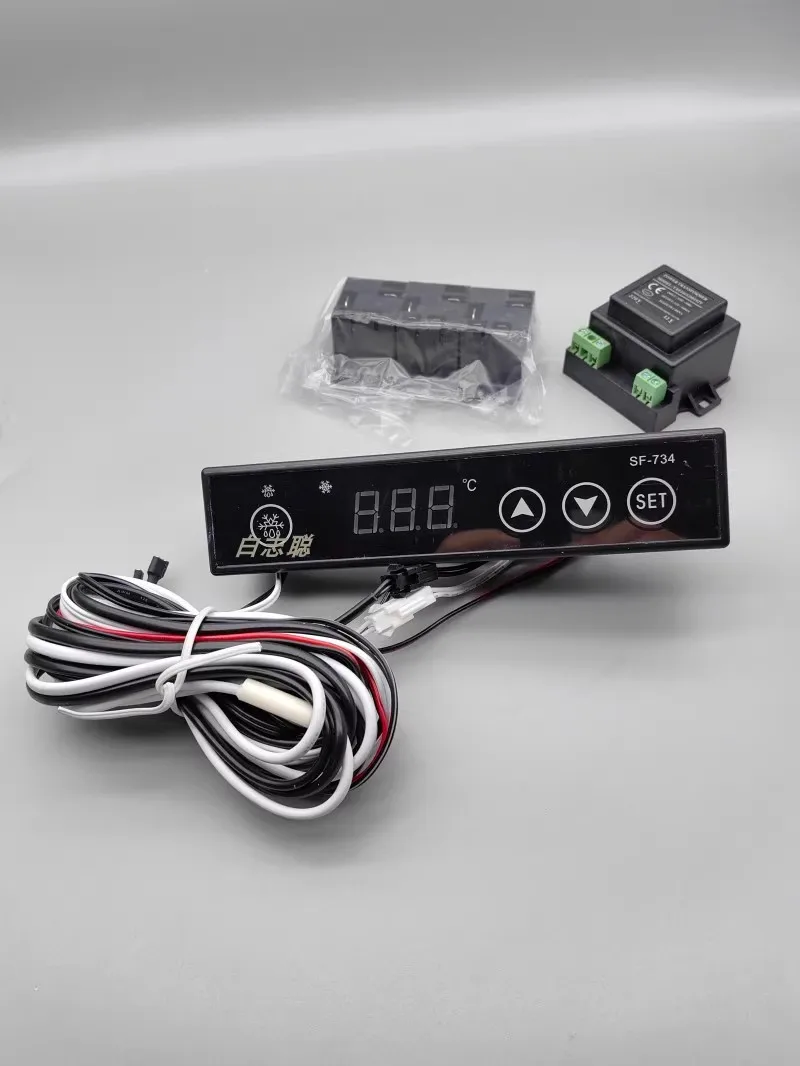 

Brand-new Shangfang SF-734 freezer display cabinet refrigerator electronic temperature controller touch temperature controller f