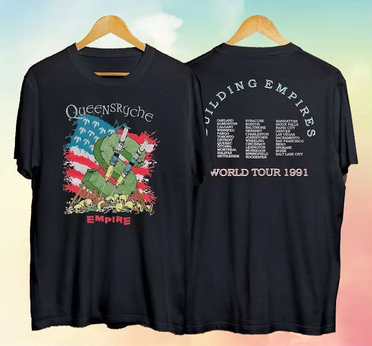 

Queensryche Empire Building Empires Tour Pushead Short-Sleeve T-Shirt