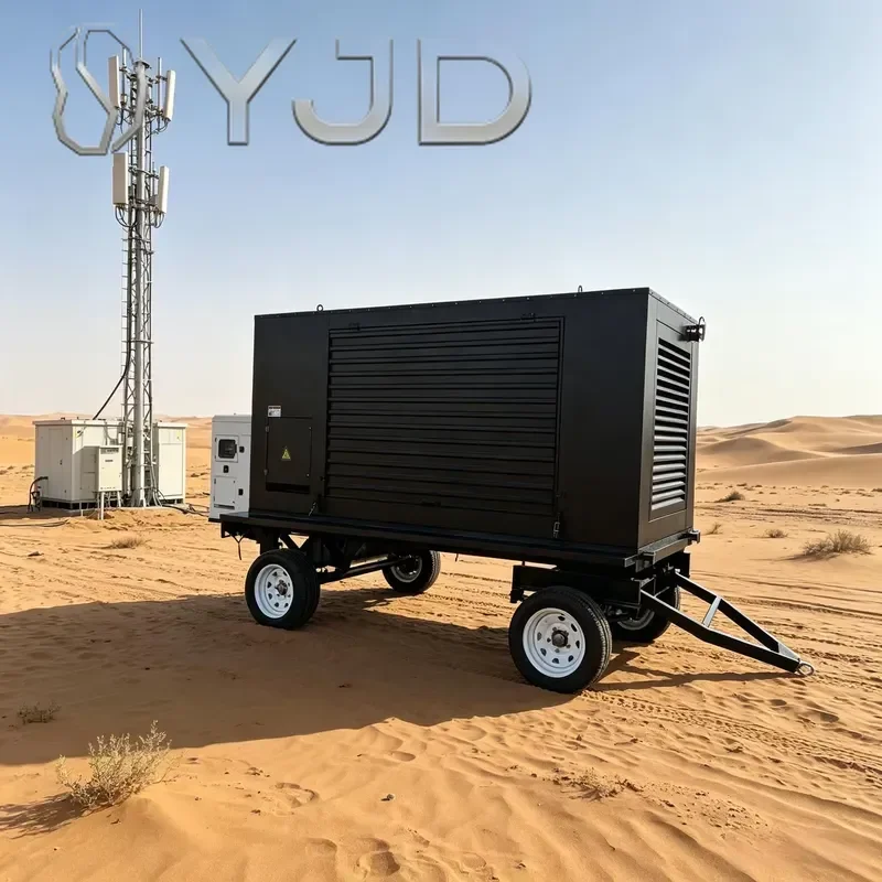 Factory Large Water Cooling Silent Diesel Generator Set 20KW 35KVA 70KW One/Three Phase Custom Voltage Color Logo for