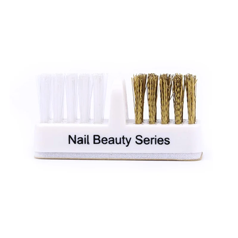 Nagelboor Schone Borstel Stof Reiniging Nagels Accessoires Manicure Gereedschap