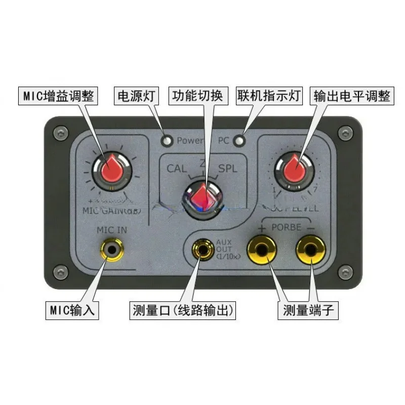 

J-BOX Audio Speaker Frequency Response Impedance Curve Measurement Kit Supports JustMLS And REW