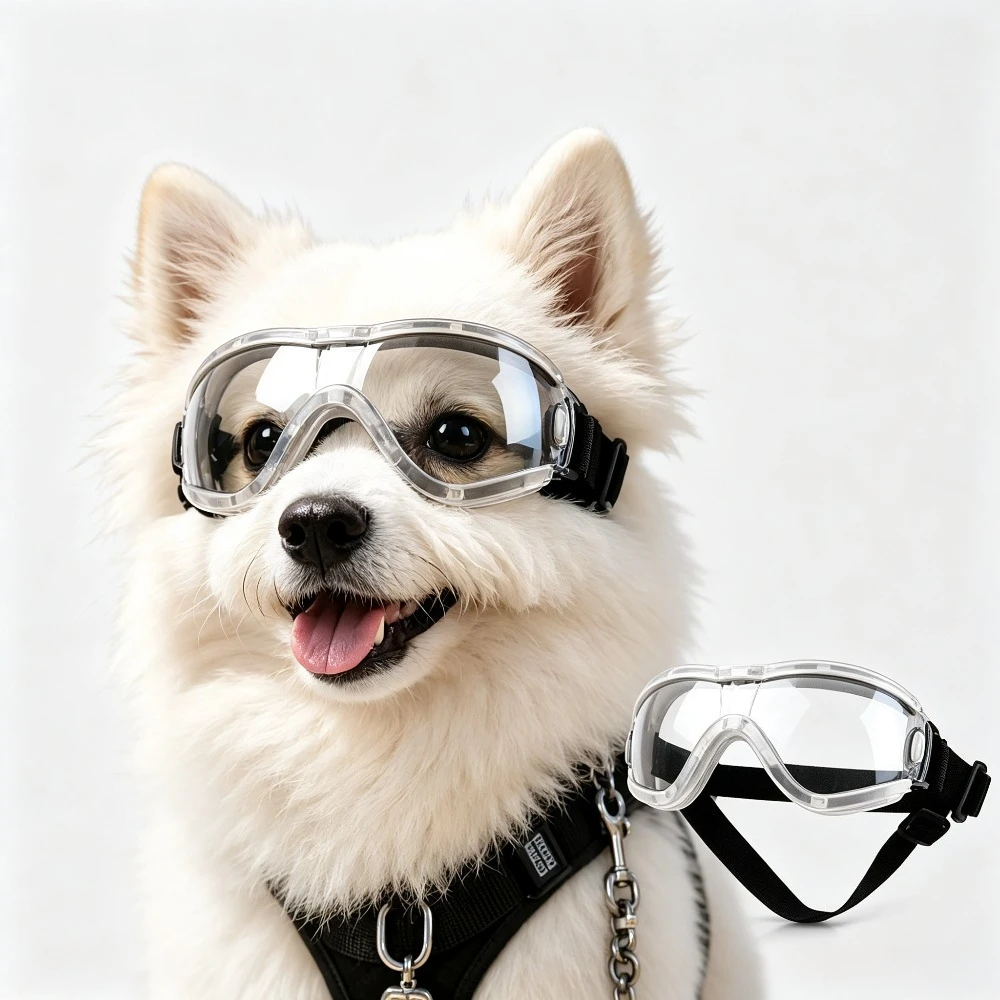 1Pcs Dog Sunglasses UV Protection Goggles for Small Dogs Cats Pet Eyewear Outdoor Riding Windproof Glasses Puppy Accessories