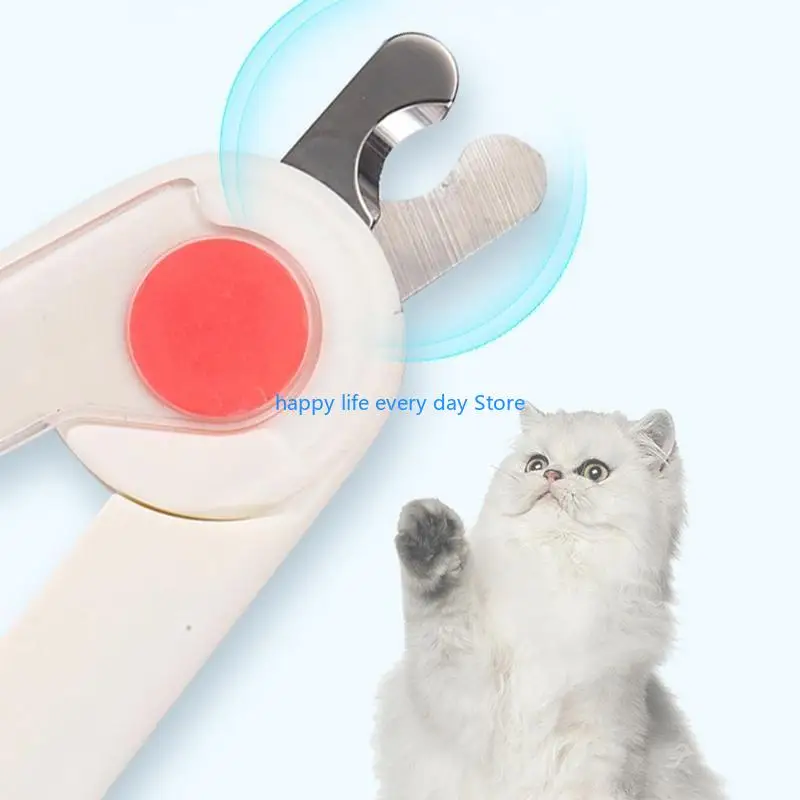 

T8UC Professional Pet Clipper Cutter Dog for Cat Beauty Scissors LED Lighting Puppy Kitten Grooming Claw Nails Cutting