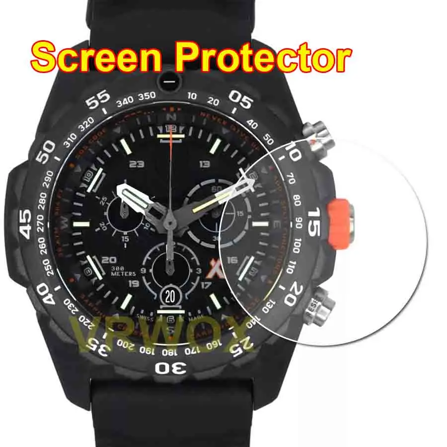 2 шт./3 шт. Защитная пленка из ТПУ для экрана для часов LUMINOX 1927 xs.0321 3581.BO Luminox 8831.KM HProtector Nano Взрывозащищенная пленка