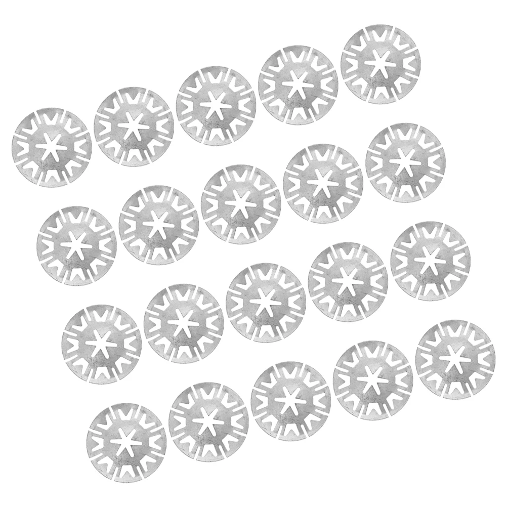 

20 Pcs Retaining Clips Engine Securing Metal Fasteners Sturdy Steel Insulation Automotive Motorcycle