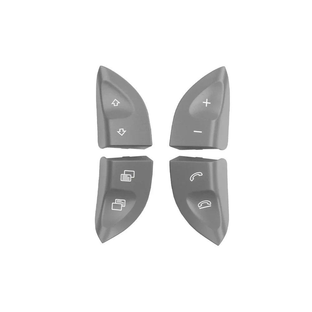 1 زوج عجلة توجيه سيارة التبديل أزرار التحكم غطاء أزرار التبديل متعددة الوظائف لمرسيدس بنز S CL الفئة W220 W215
