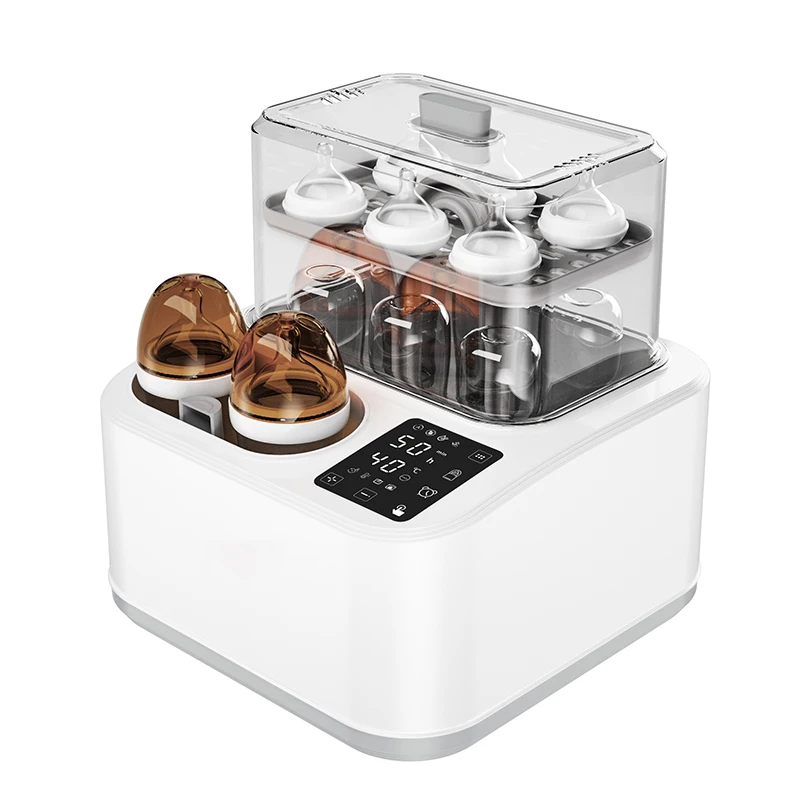 

Multifunctional bottle sterilizer warmer Digital bottle sterilizer Dryer Double bottle warmer