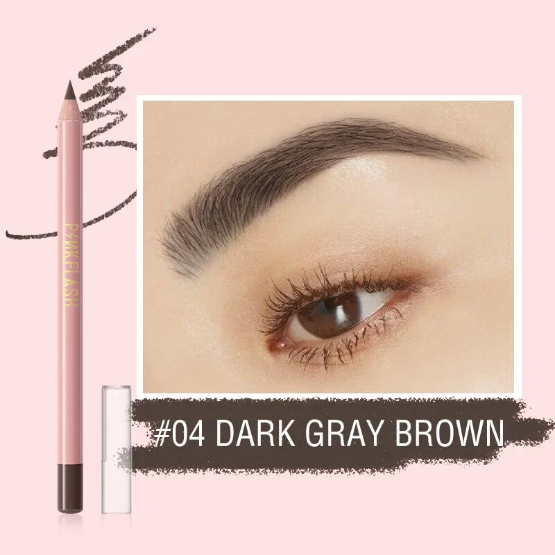 4 Color Brown Eyebrow Pencil Waterproof Sweat-proof Long Lasting Easy To Wear Natural Wood  Eyebrow Pen Makeup Eyebrow Cosmetics