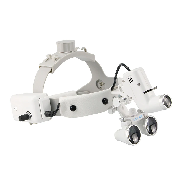 LED 5W Headlight with loupe Surgical Headlights for ENT/Dental/Micro-plastic/ Examination