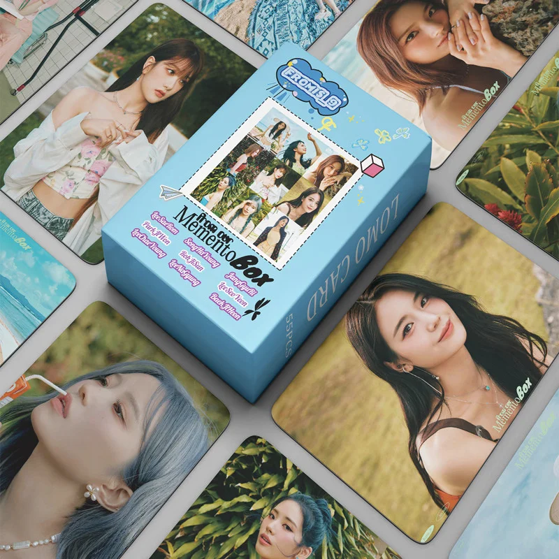 

54PCS/set Kpop Fromis 9 Lomo Cards New Photo Album High Quality Photocard K-pop Fromis9 Cards New Arrivals Pictures Fans Gift