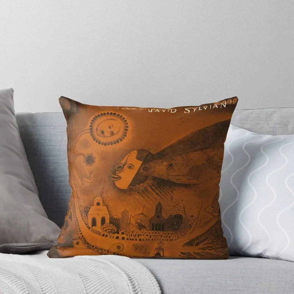 DAVID SYLVIAN - DEAD BEES ON A CAKE Throw Pillow Cushion Cover Set Anime christmas pillow case pillow