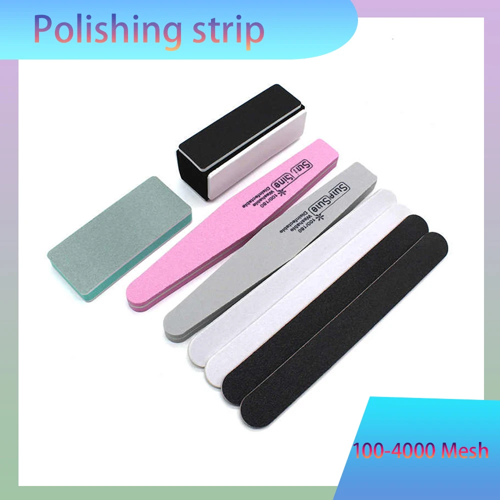 1/10Pcs Sandpaper Strip 100-4000 Mesh DIY Handmade Model Polishing Strip Sandpaper Model Wood Polishing Tool Dry/Wet Dual-Use
