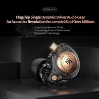 KZ EDXPRO2 EDX PRO 2 auriculares internos dinámicos auriculares de graves HIFI enchufe Tpre-c de 3,5 MM Cable desmontable opcional de 2 pines