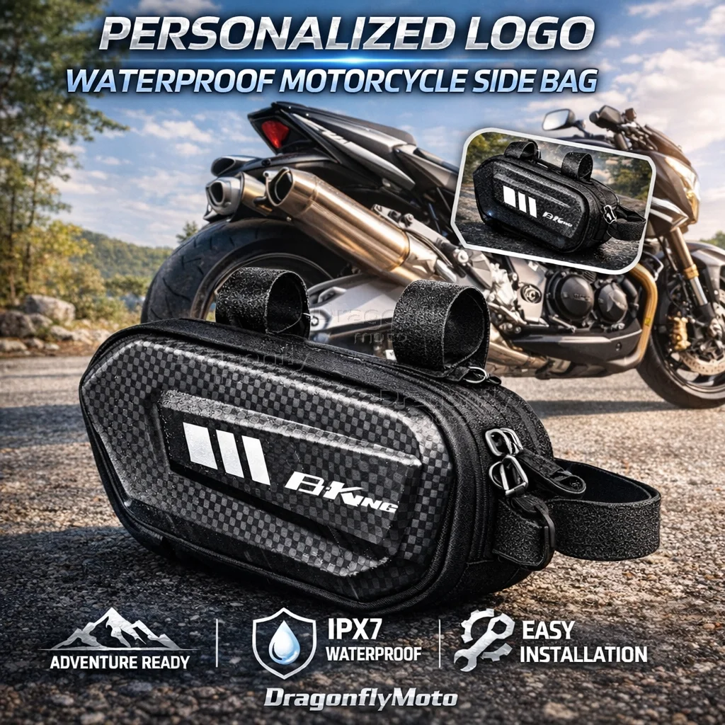 

For Suzuki B-KING 1300 Bking 1340 Bking1300 Motorcycle Side Bag Personalized Logo Waterproof Hard Shell Saddlebag