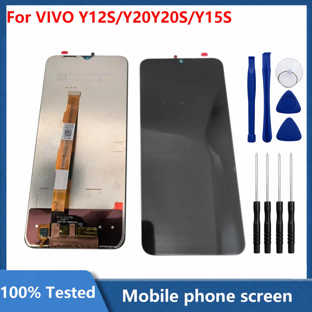 Original Screen For VIVO Y20 Y20i Y20S LCD Display Touch Screen Digitizer For VIVO Y12S Y12A Y11S Y15S Y15A Display