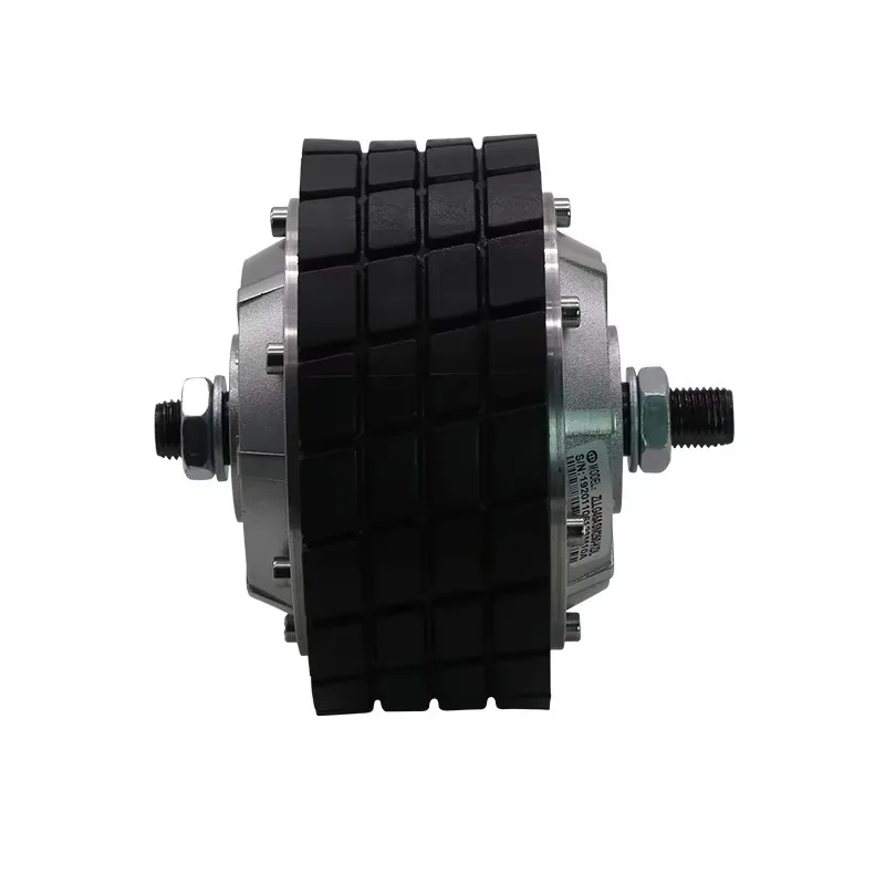 Built-in-encoder 4.5inch 150kg Load 24V 250W 6N.m 300RPM Electric Scooter DC Servo Hub Wheel Motor for Moving Robot