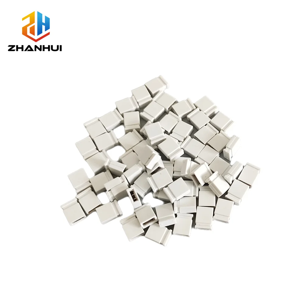 60PCS/Lot 2.54mm Closed Short Circuit Cap - Jumper Cap Pin Block Connector for Standard 2.54mm Headers
