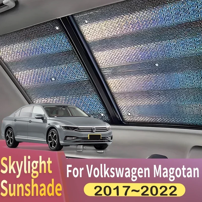 

Солнцезащитный козырек на крыше, подходит для Volkswagen Magotan B8 2017 ~ 2022 2018 2019, автомобильный панорамный тепловой экран на крыше, солнцезащитный козырек на окно с защитой от ультрафиолета