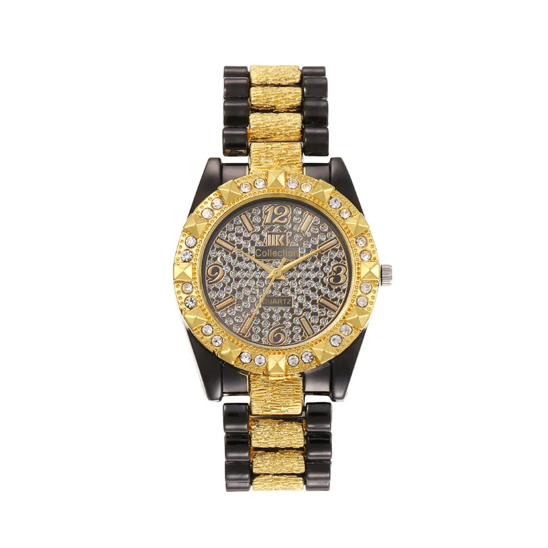 Ladies' Watch New Diamond Carving Quartz Watch Men's and Women's Couple Style Watch Wholesale