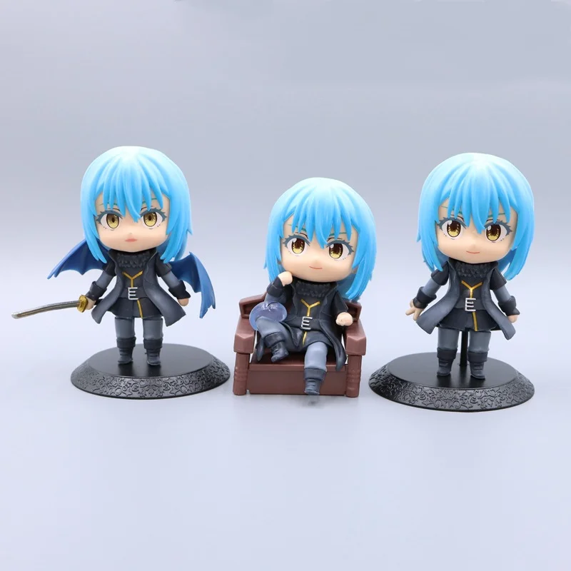 Figuras de acción de Anime en esa vez que me reencarné como Slime, Rimuru Tempest, modelo de PVC, colección de diablo Real, juguete de regalo para niños, 1 Uds.