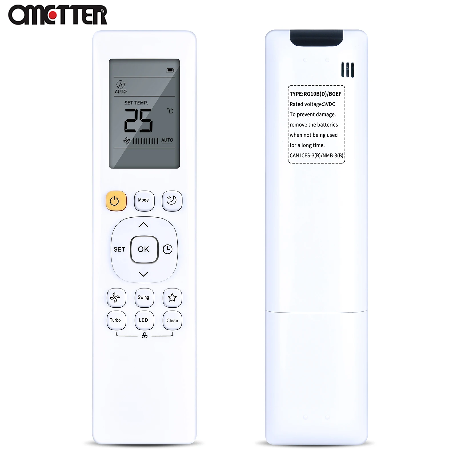 미디어 에어컨용 RG10B(D)/BGEF 리모컨, RG10B1(D)/BGEF, 신제품