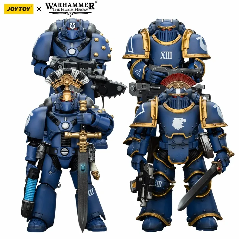 [IN STOCK] JOYTOY Warhammer 40K 1/18 Action Figures Ultramarines MKIII Tactical MK VI Tactical Model Anime Figure Toys Boy Gift