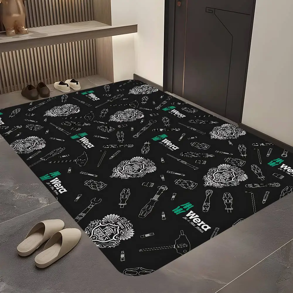 Weras Tools Bathroom Mat INS Style Soft Bedroom Floor House Laundry Room Mat Anti-skid Welcome Doormat