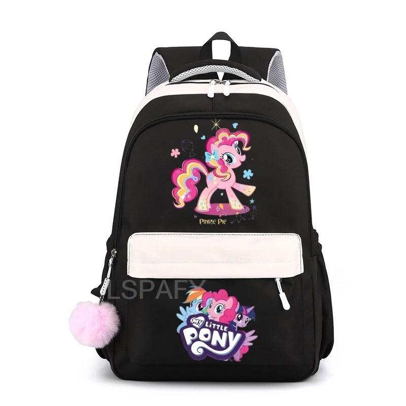 My Little Pony Colorful School Bags Junior/senior High school Oxford cloth backpacks Boys and Girls double-shoulder school bags