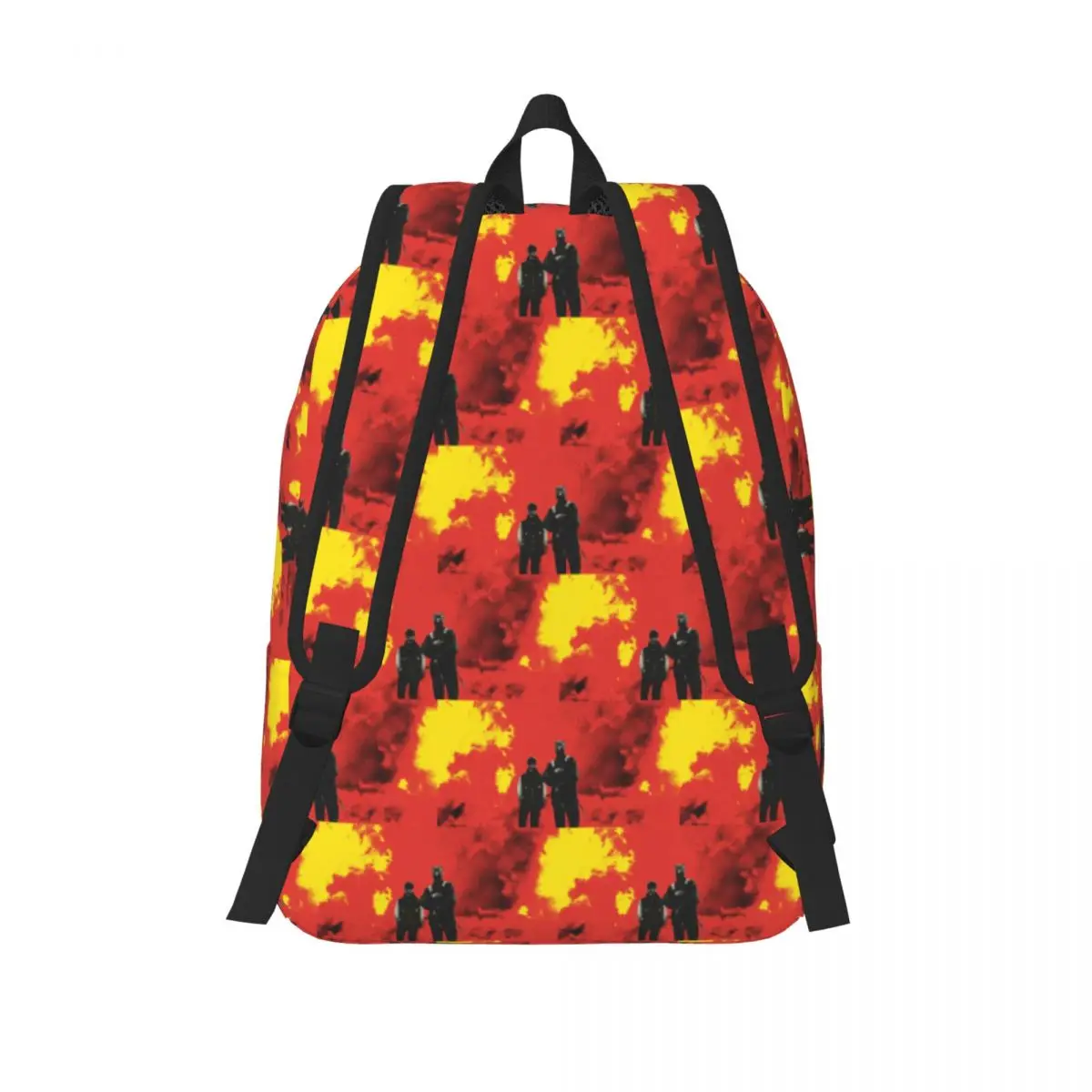 مخصص T-Twentys One P-Pilots الكلاسيكية النار حقيبة من القماش للنساء الرجال مقاومة للماء كلية حقيبة مدرسية الطباعة حقيبة الكتب