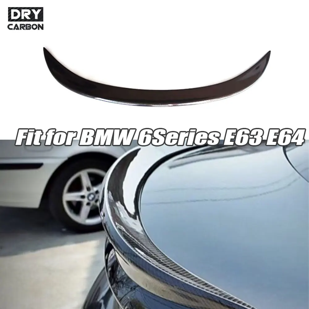 

Carbon Fiber Rear Boot Spoiler Wing Duckbill Rear Trunk Spoiler Car Accessories for BMW 6 Series E63 E64 M6 2006 - 2010