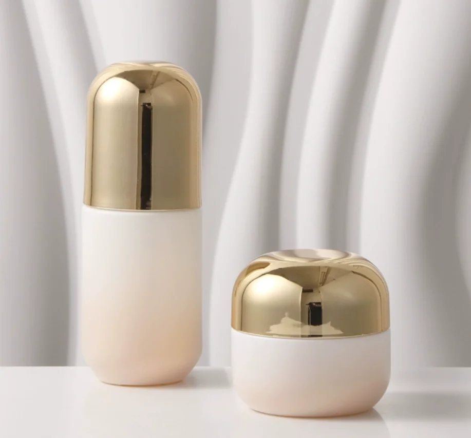 30 مللي-120 مللي زجاجة زجاجية مصل جوهر الرطوبة/غسول/مستحلب/أساس/حبر مياه المرحاض العناية بالبشرة مستحضرات التجميل التعبئة #3