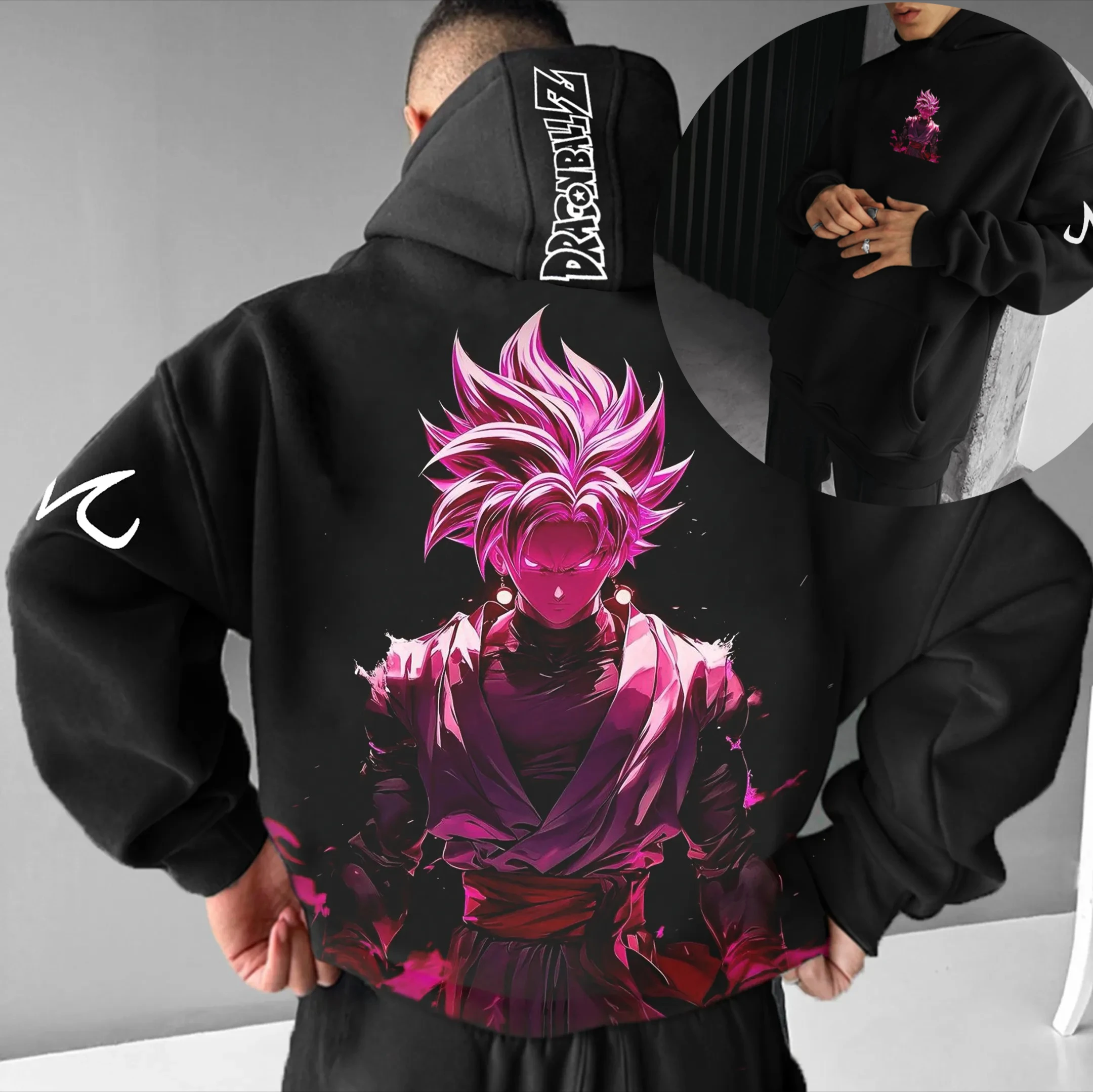 

Dragon Ball осень и зима японские горячие крови анимационные классические персонажи удобные толстовки для мужчин и женщин пар