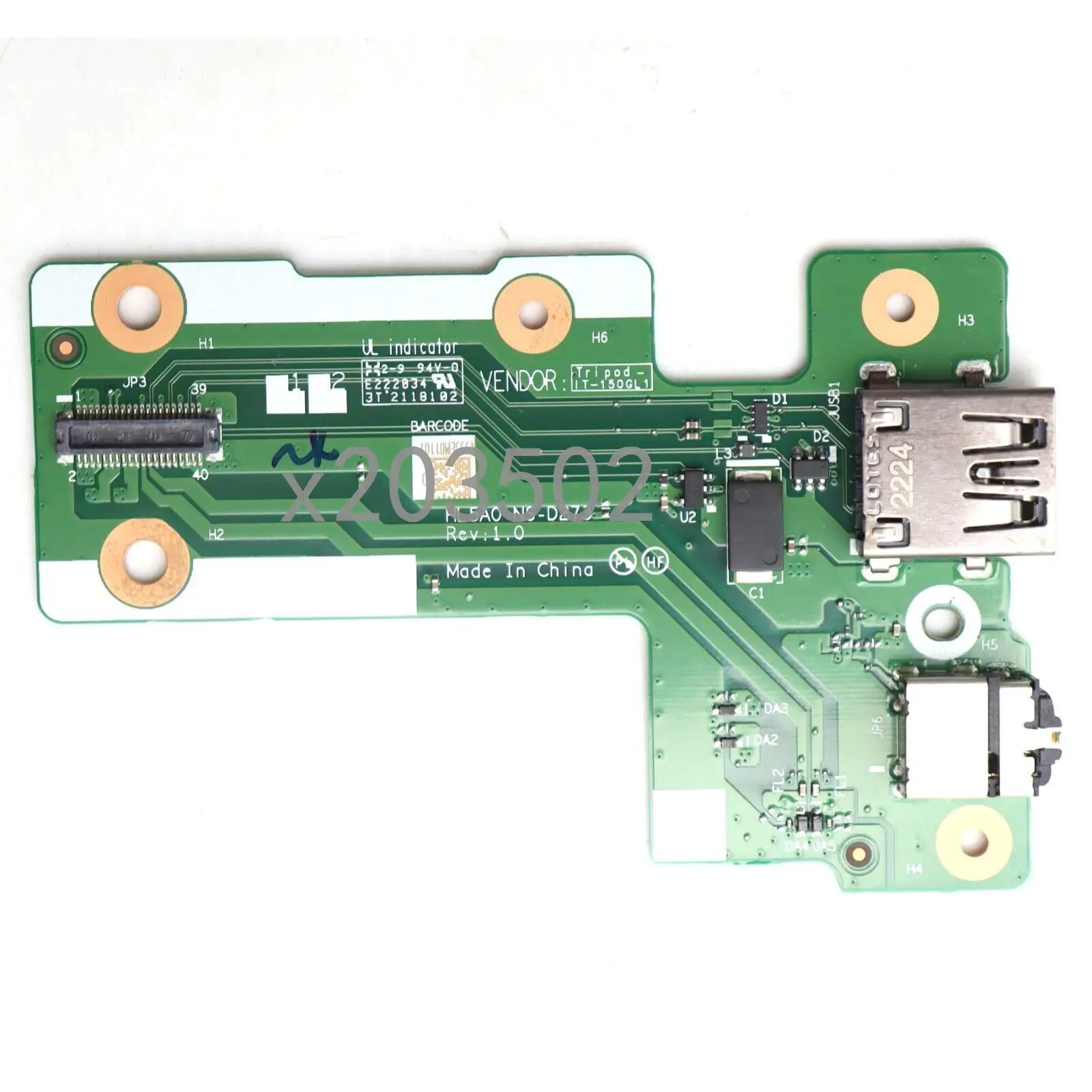 New HL5A0 NS-D273 USB Board For Lenovo ThinkPad L15 Gen2 20X3 20X4 20X7 20X8