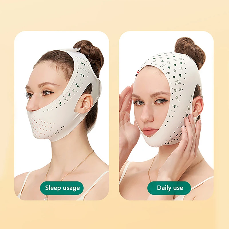 1pc V Face Slimming Belt Facial Cheek Bandage Firm Lifting Band Anti-Wrinkle Strap Skincare Tool