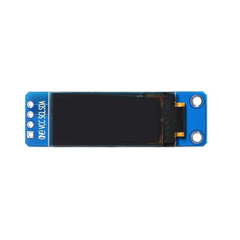 

1,09-дюймовый модуль OLED-дисплея SSD1312 Драйвер 64X128 Разрешение Интерфейс IIC Белый свет 4-контактный 3,3 В