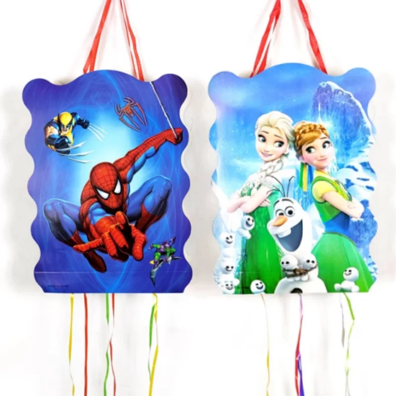 

1pcs Spiderman Frozen Piñata Birthday Pinatas Birthday Piñata Toys Pinata Child Birthday Decoration Christmas Pinata