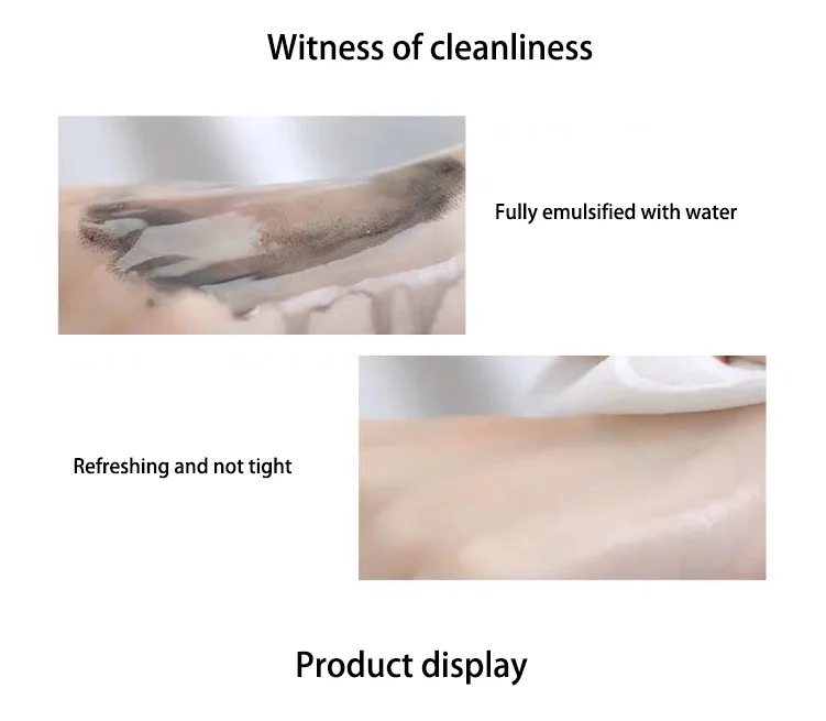 50pcs Cleansing Oil Camellia Secondary Throw Makeup Remover Oil Deep Cleaning Travel Portable Single Makeup Remover Oil capsules