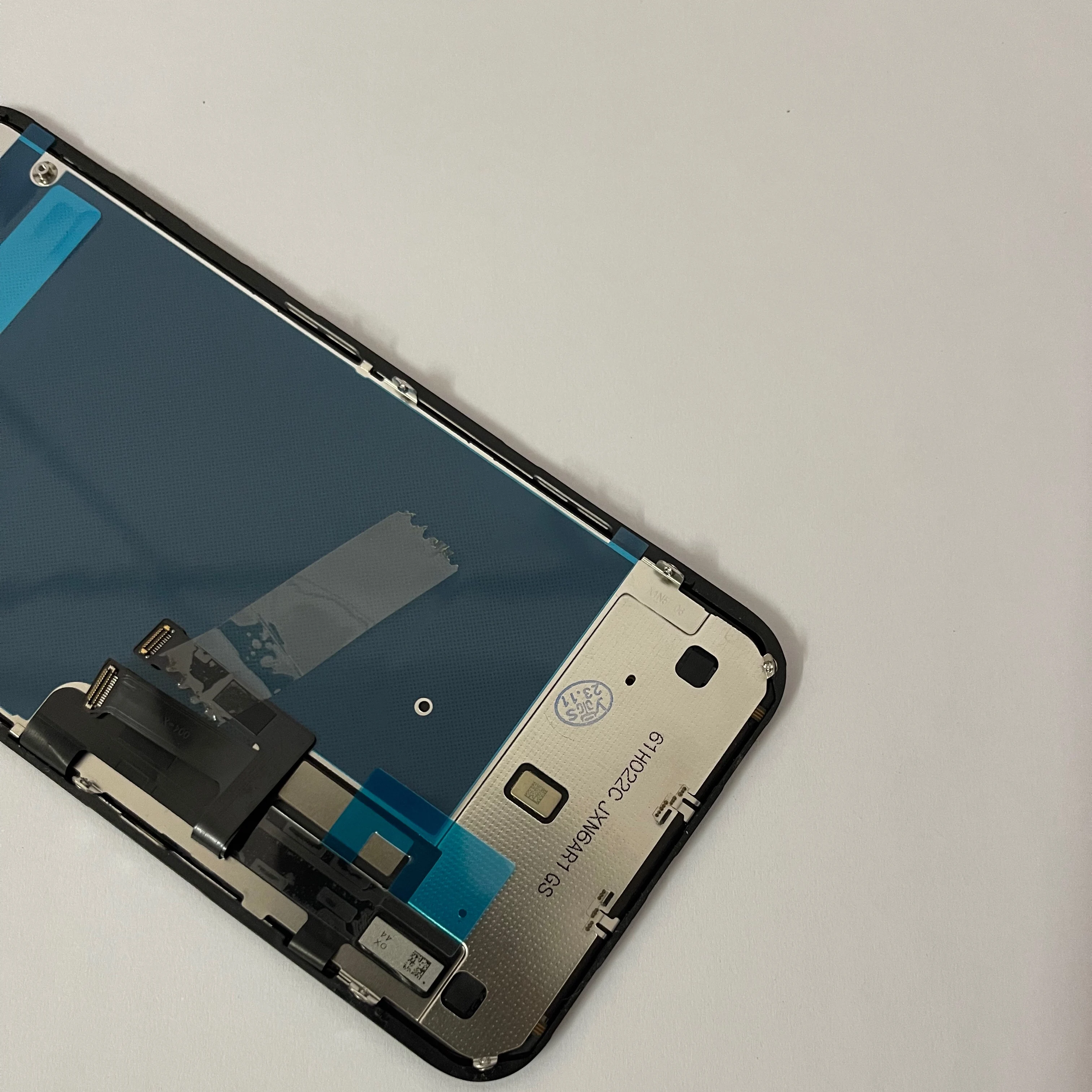 Nowy wyświetlacz OEM do iPHONE 11 LCD 3D Panel dotykowy Szkło z ramką Idealne mocowanie do iPHONE 11 Wymiana LCD