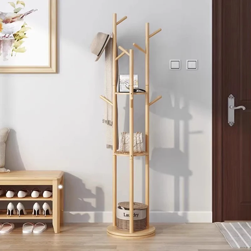 

Organizer Space Saving Coat Racks Wooden Clothes Nordic Storage Coat Racks Cabinet Cheap Porte Manteau Entrance Hall Furniture