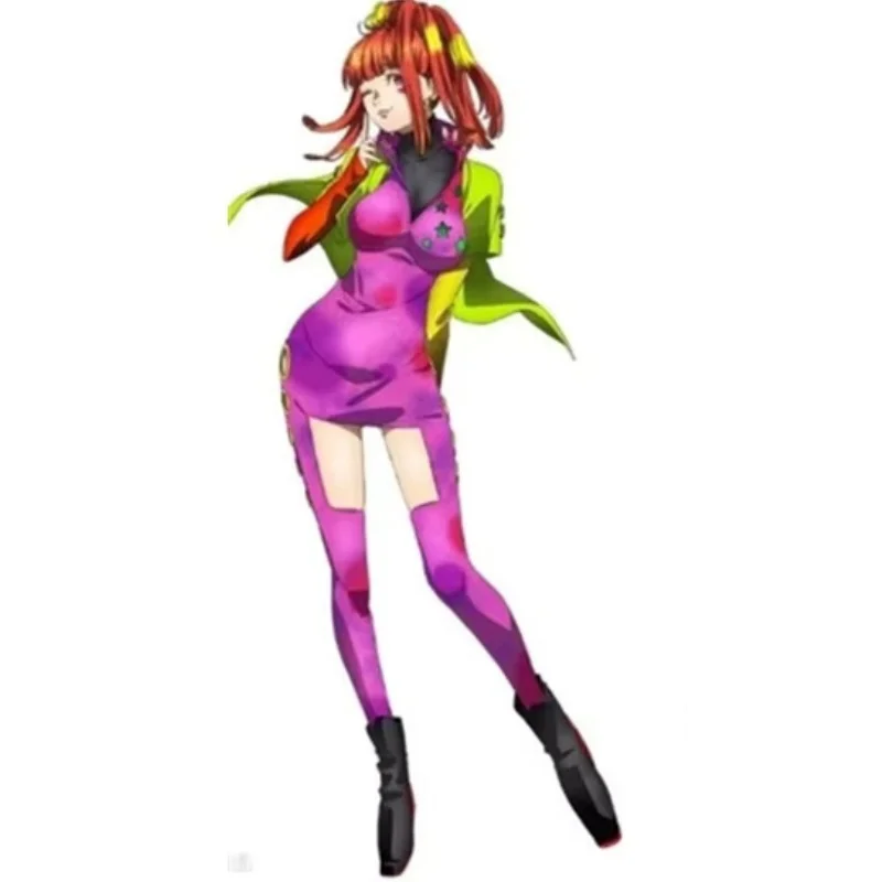 

JP Anime Gnosia SQ Cosplay Costume Shoes S Q High Heels Handmade Faux Leather Boots