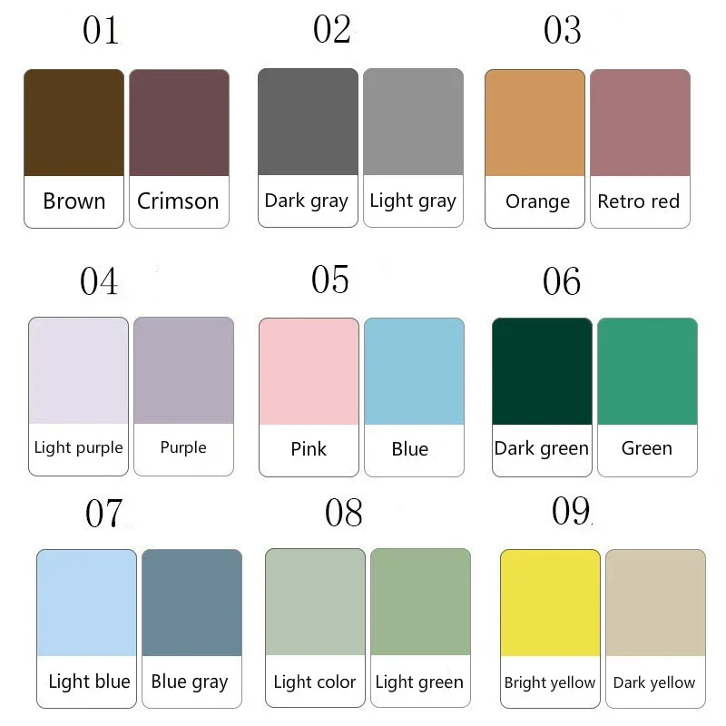 Photography Backdrop Paper 2 Sided Green Screen for Photo Studio Shoot Background Backdrops Morandi 57*87 CM Photography