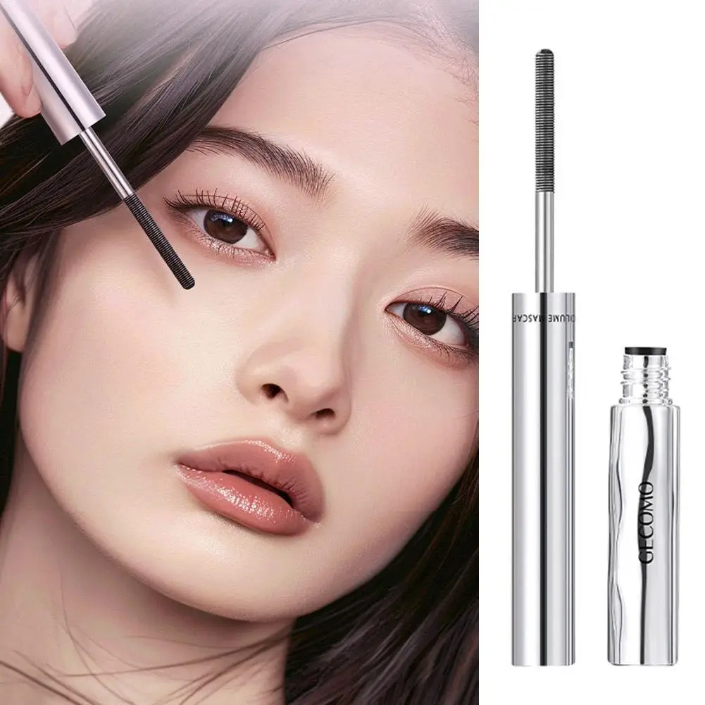 FOR GECOMO Slender＆Dense Mascara Smudge-Proof Long-Lasting Natural Brush Thickening Curling Mascara D8S3