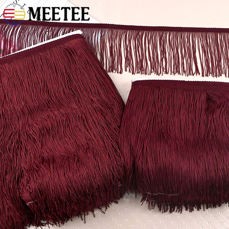 Red Tassel Fringes for Sewing Projects
