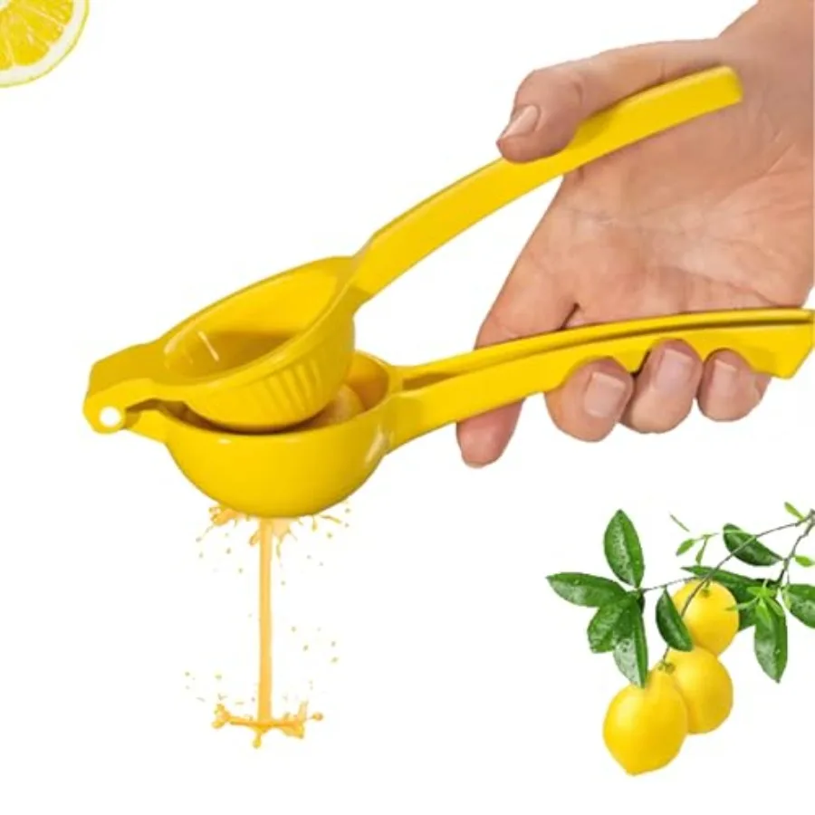 

Lemon Sque Orange Juice Extractor Juicer Handheld Heavy Duty Sturdy Sque Lime Press Sque Seed Catcher Manual Hand Juicer Citrus