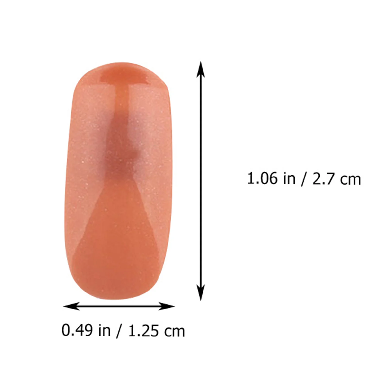 300 szt. Tipsów do ćwiczeń zdobienia paznokci, sztuczne paznokcie, trwałe plastikowe tipsy do manicure, do ćwiczeń z żelu akrylowym, do projektowania wzorów, akcesoria do manicure